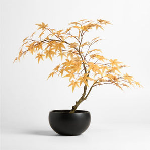 Potted Faux Japanese Maple Tree 24"