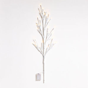 Faux Birch Pre-Lit Stem