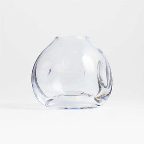 Regen Clear Blown Glass Vase