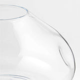 Regen Clear Blown Glass Vase 8".