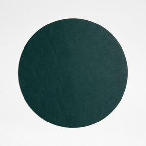 Rizzo Round Reversible Faux Leather Placemat