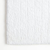 Rylan Organic Cotton White Bath Mat 24"x36".