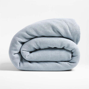 Kids Scoop Waffle Weave Organic Cotton Duvet Cover