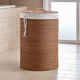 Durable canvas laundry bag designed for efficient storage and easy transport of clothes