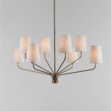 Seguin Large Chandelier Brass.