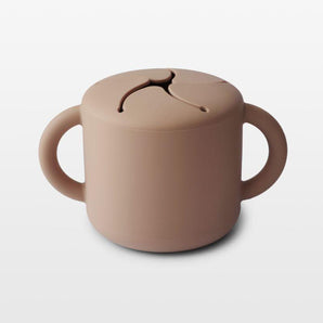 Vaso de silicona para refrigerios Baby Mushie