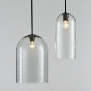 Sirocco Ripple Glass Pendant Small.