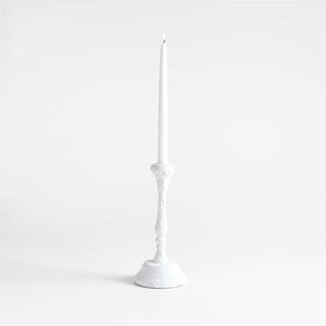Candelabro cónico de metal Sonara