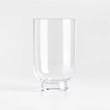Soto Clear Glass Hurricane Candle Holder 9".