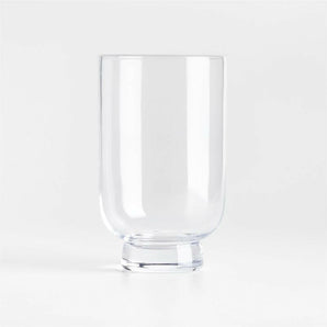 Soto Clear Glass Hurricane Candle Holder 9".