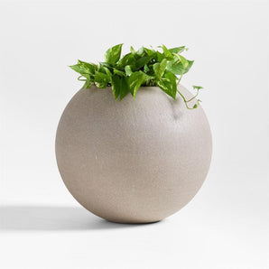 Jardinera esférica para interior y exterior