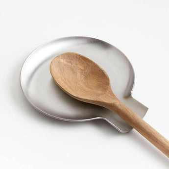 Stainless Steel Spoon Rest.