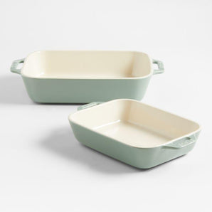 Staub ® 2-Piece Ceramic Baking Dish Set