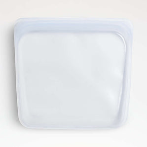 Stasher Clear Reusable Silicone Sandwich Bag.