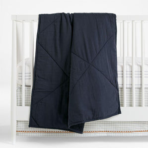 Baby Supersoft Organic Cotton Gauze Crib Quilt