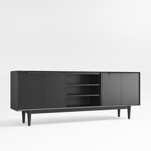 Tate Wood Storage Media Console