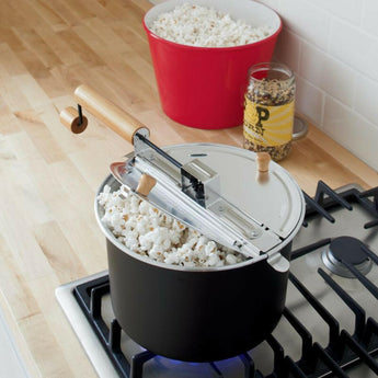 Stovetop Popcorn Popper Black.