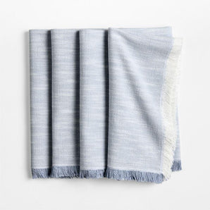 Tonal Fringe Napkins, Set of 4