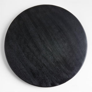 Tondo Ebonized Lazy Susan