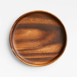 Tondo Acacia Plate 9".