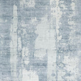 Tottori Blue Abstract Area Rug 8'x10'.