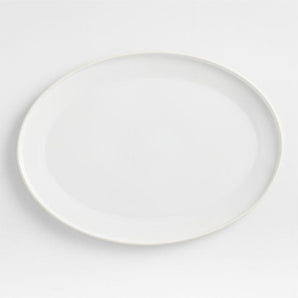 Plato ovalado de porcelana Tour
