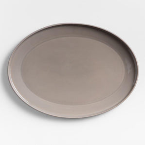 Plato ovalado de porcelana Tour