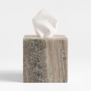 Tuscan Marble Tissue Holder