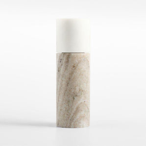 Mixed Marble Salt Mill.
