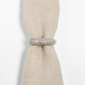 Tuscan Marble Napkin Ring.