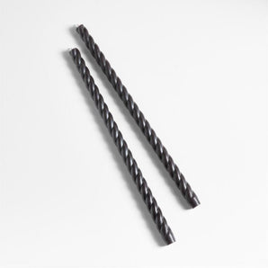 Twisted Taper Candles 18", Set of 2