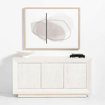 "Underwater" by Kim Knoll 48"x36" Framed Wall Art Print.