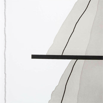 "Underwater" by Kim Knoll 48"x36" Framed Wall Art Print.