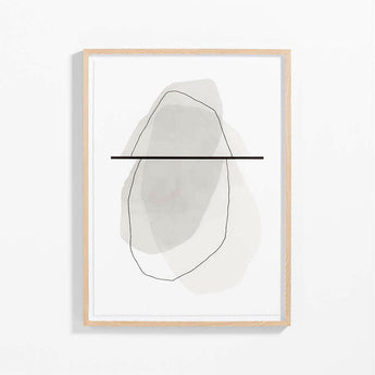 "Underwater" by Kim Knoll 48"x36" Framed Wall Art Print.