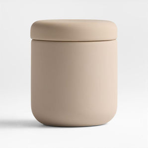 Varick Sand Silicone Coated Canister