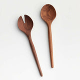 Walnut Servers, Set of 2.