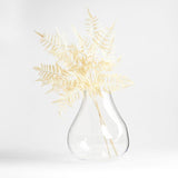 Faux White Fern Leaf Stem.
