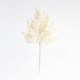 Faux White Fern Leaf Stem.