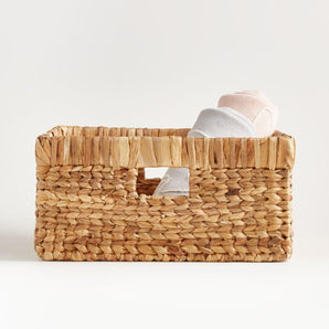 Kids Wonderful Wicker Changing Table Basket with Handles