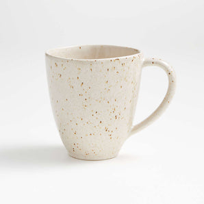 Taza Wilder de cerámica moteada de 473 ml