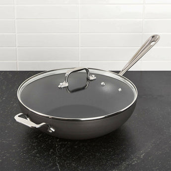 All-Clad Ha1 12" Chef's Pan.