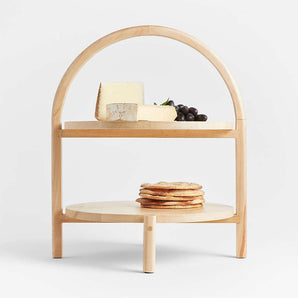 Arvo Wood 2-Tier Server.