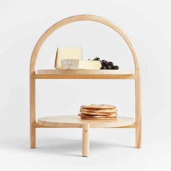 Arvo Wood 2-Tier Server.