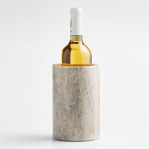 Beige Marble Wine Cooler.