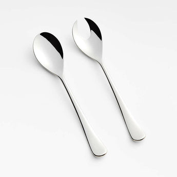 Caesna Mirror Salad Servers, Set of 2.