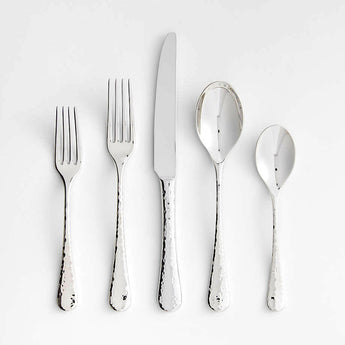 Caesna Texture 5-Piece Flatware Place Setting.