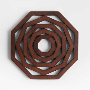 Carter Acacia Wood Trivet.