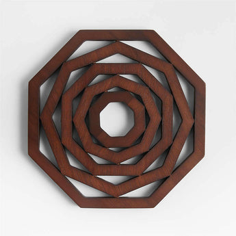 Carter Acacia Wood Trivet.