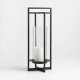 Dune Black Metal Outdoor Lantern.