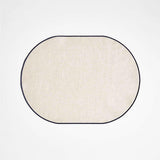 Elevated Linen Easy Care Navy Blue Placemat.